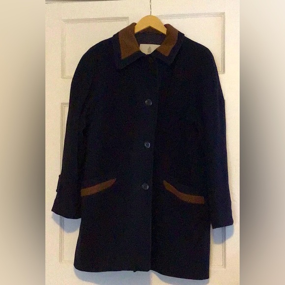 London Fog women’s single breasted wool blend coat - Picture 1 of 7